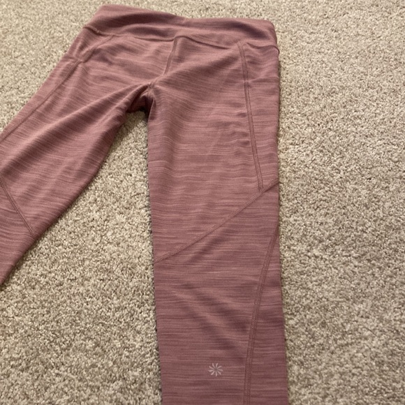 Athleta girl stash your treasures tight in purple with pockets size girls L/12 - Picture 4 of 4